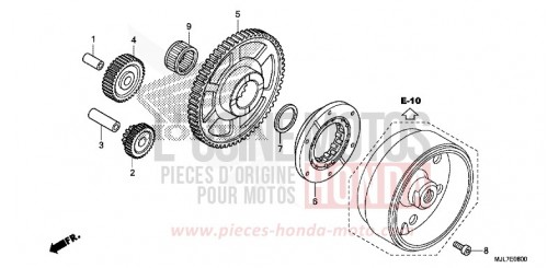 STARTING CLUTCH NC750DE de 2014